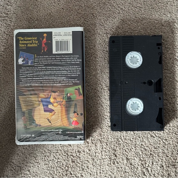 The Emperor’s New Groove VHS Tape - Picture 2 of 2